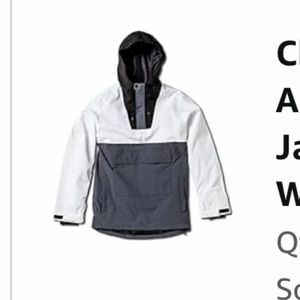 Anorak snowboard jacket
